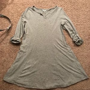 Heather Gray Crown and Ivy Swing Dress